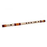 A# Sharp Middle Left Hand Bansuri 12.5 Inch