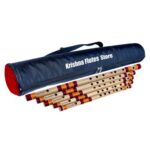 Full 24 Bansuri  (Left Hand ) Indian Bamboo Flutes
